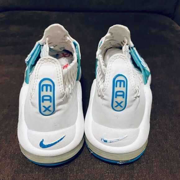 Vintage Nike Air Max Sphere Woven Women's White Blue 302260 Running Shoes - Picture 11 of 14